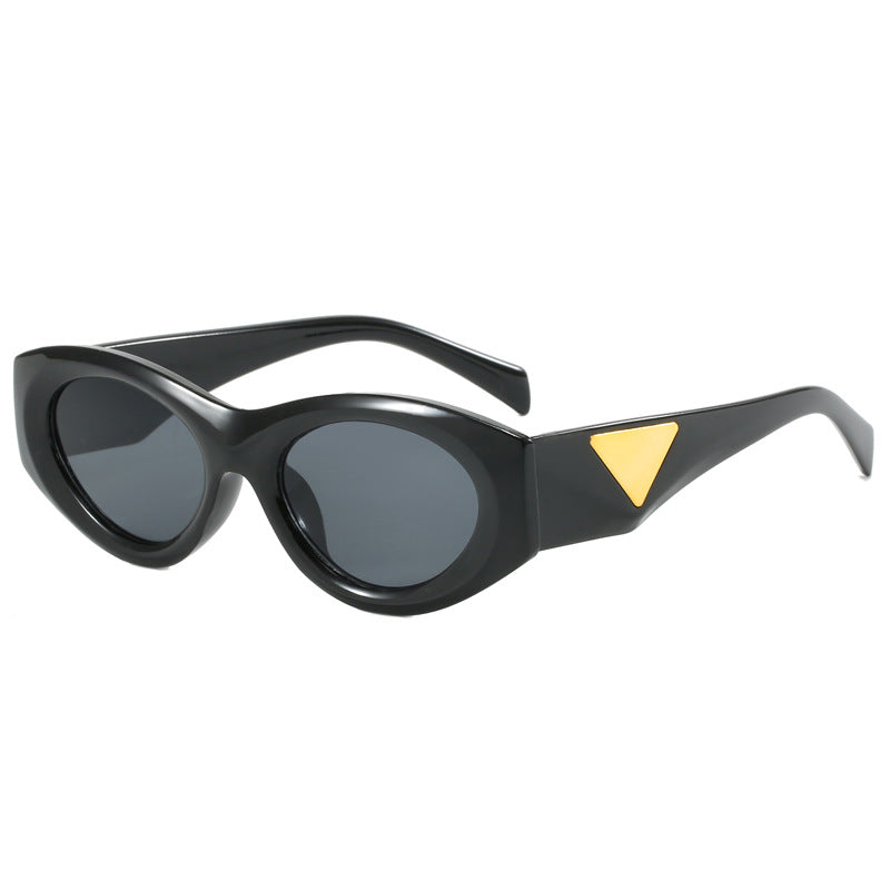 Damen Retro-inspirierte Sonnenbrille mit markanten Akzenten Brehn