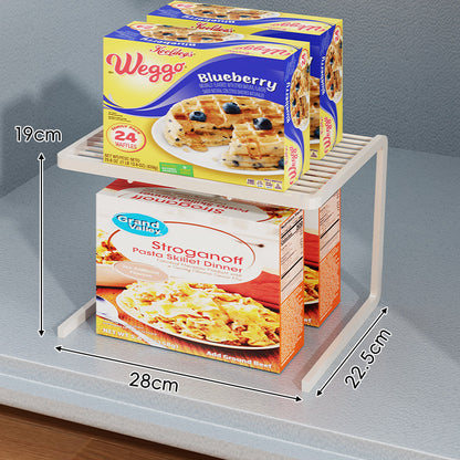 Dreistufiger schlanker eingelassener Arbeitsplatten-Pantry-Regal-Organizer