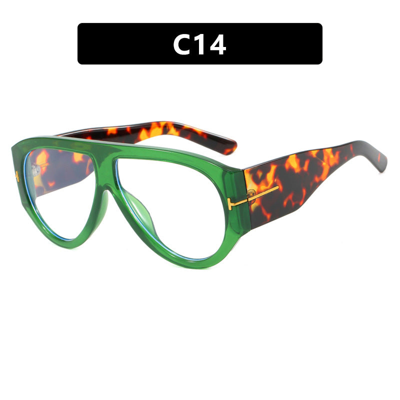 Damen Geometrische Sonnenbrille mit modernem Rahmen und polarisierten Gläsern Brehn