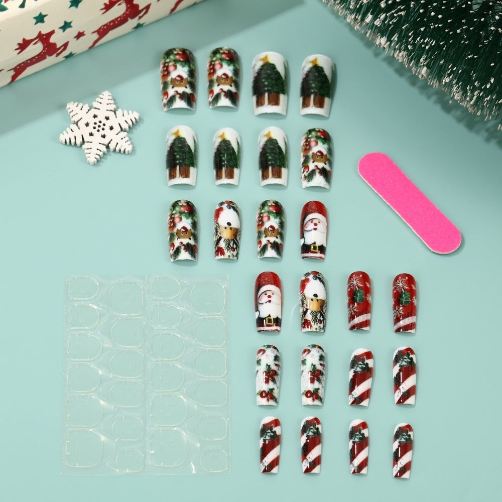 Kunstnägel im festlichen Weihnachtsdesign Brehn 1788542011