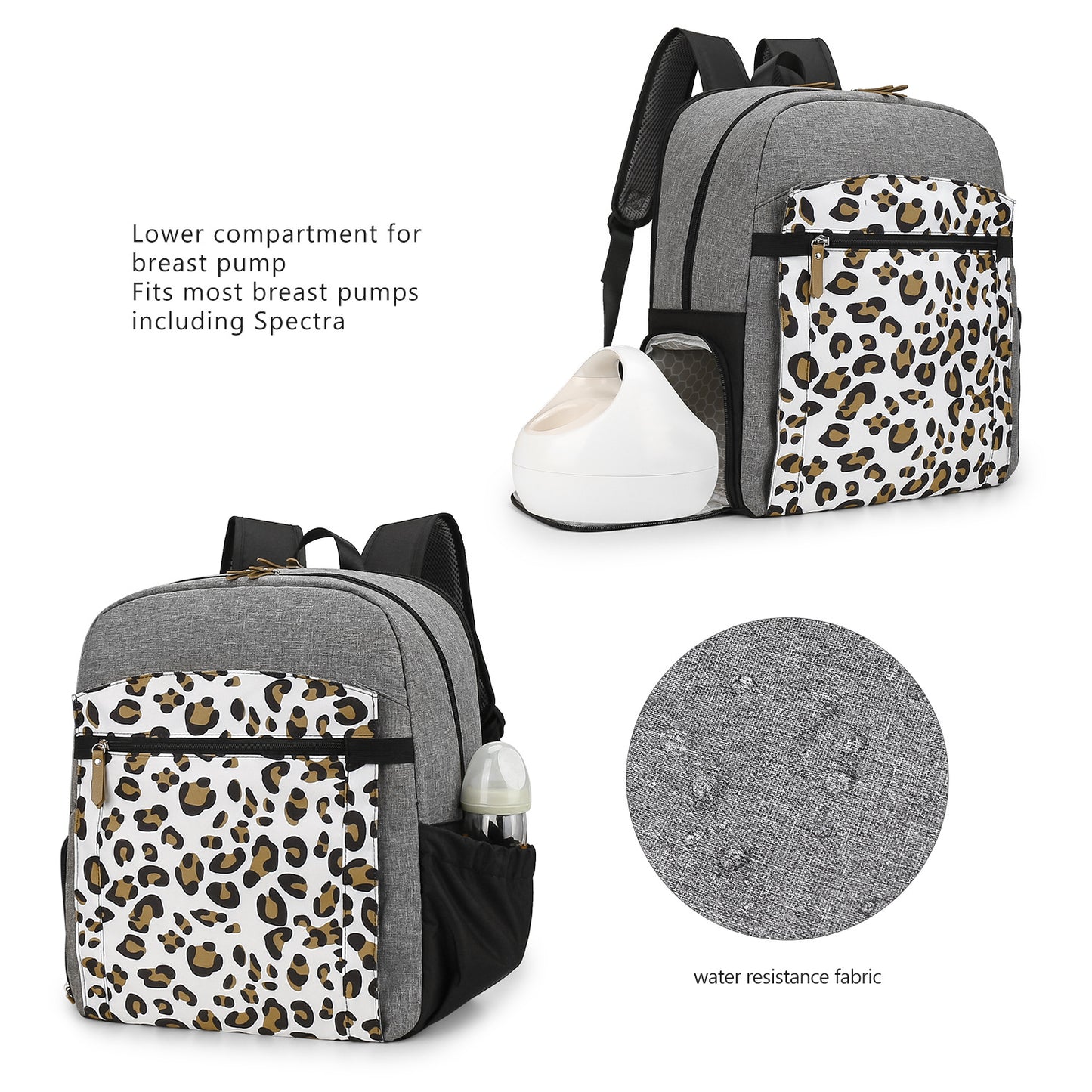 Rucksack mit Modernem Tiermuster Brehn