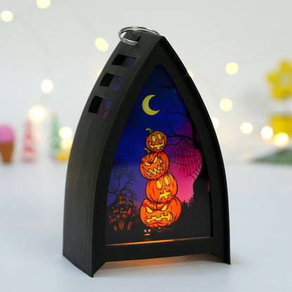 Gruselige Halloween Deko-Lampe