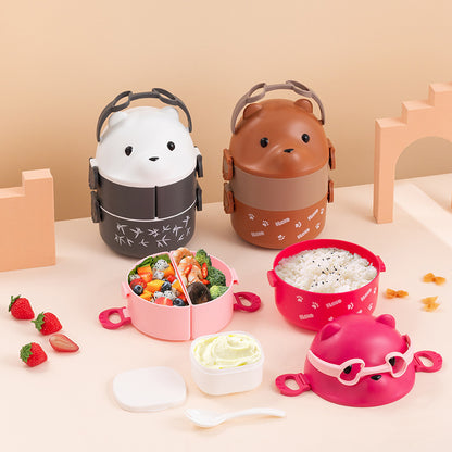 Süße tierthemed Snack-Container
