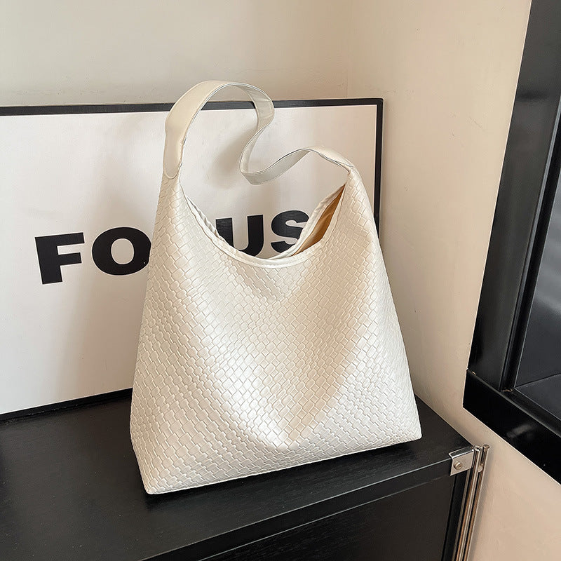 Strukturierte Leder Tasche