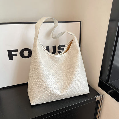 Strukturierte Leder Tasche
