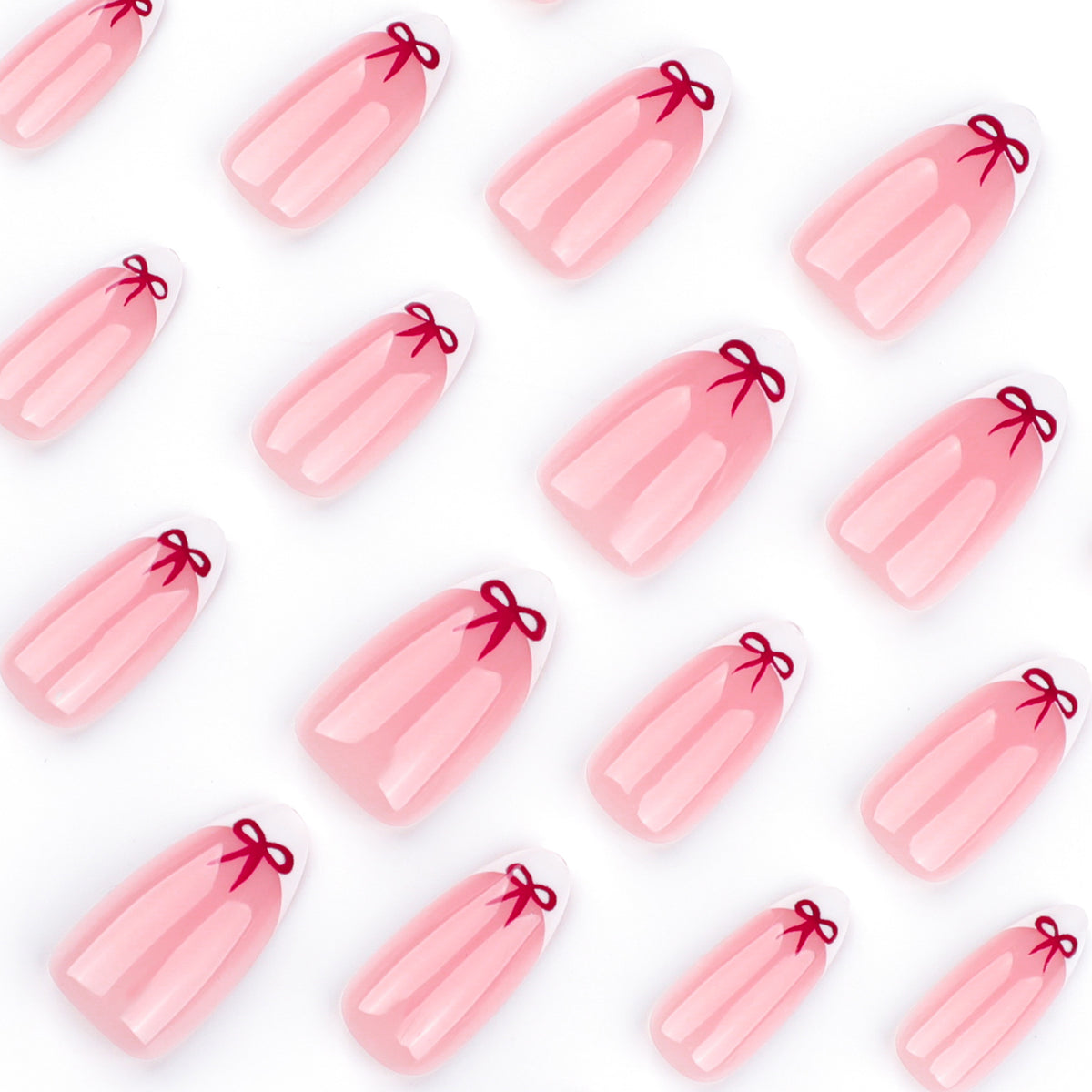 Elegante Nailart mit Schleifen-Design Brehn