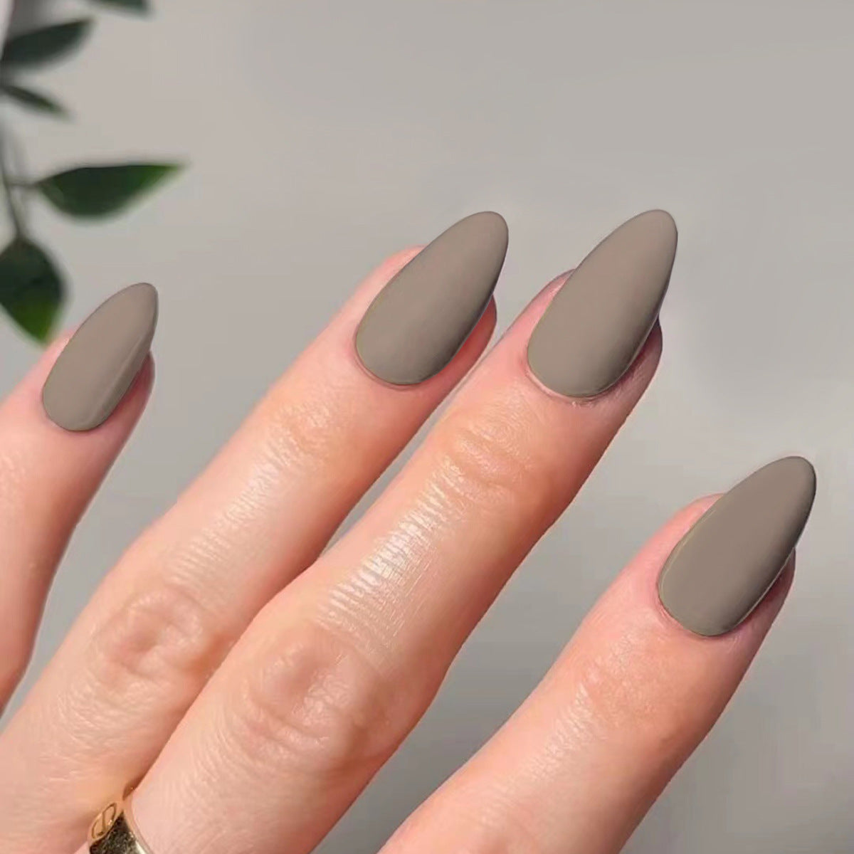 Kunstvolle Stiletto-Nägel im matten Design Brehn