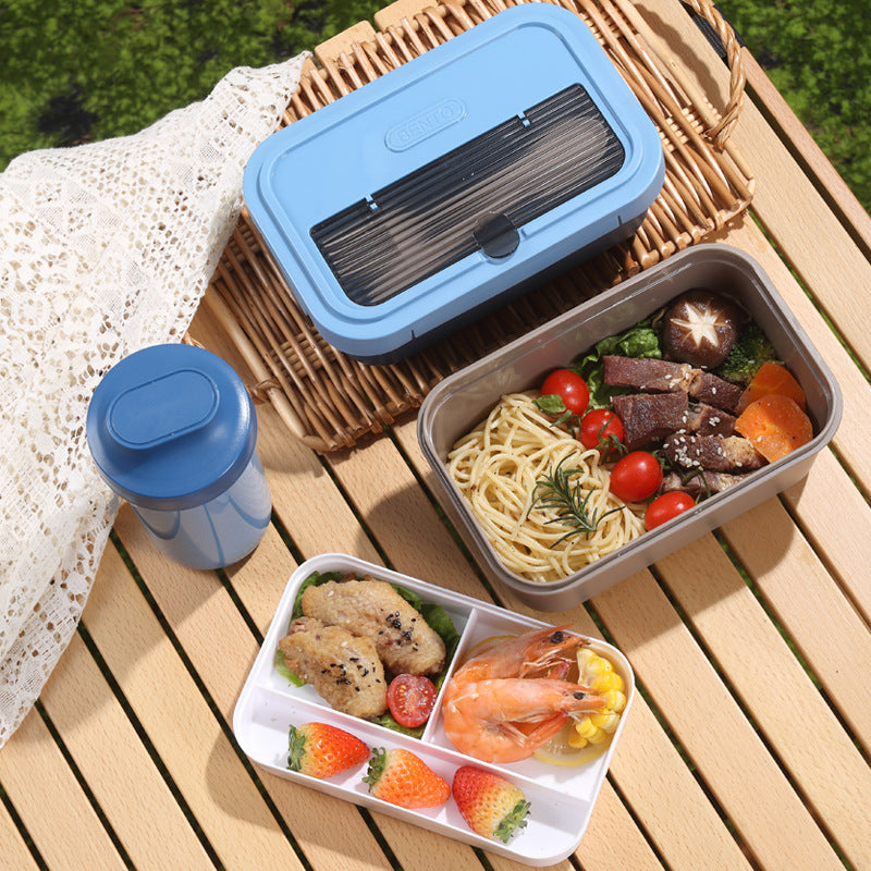 Mehrere Fächer Edelstahl Bento Lunchbox