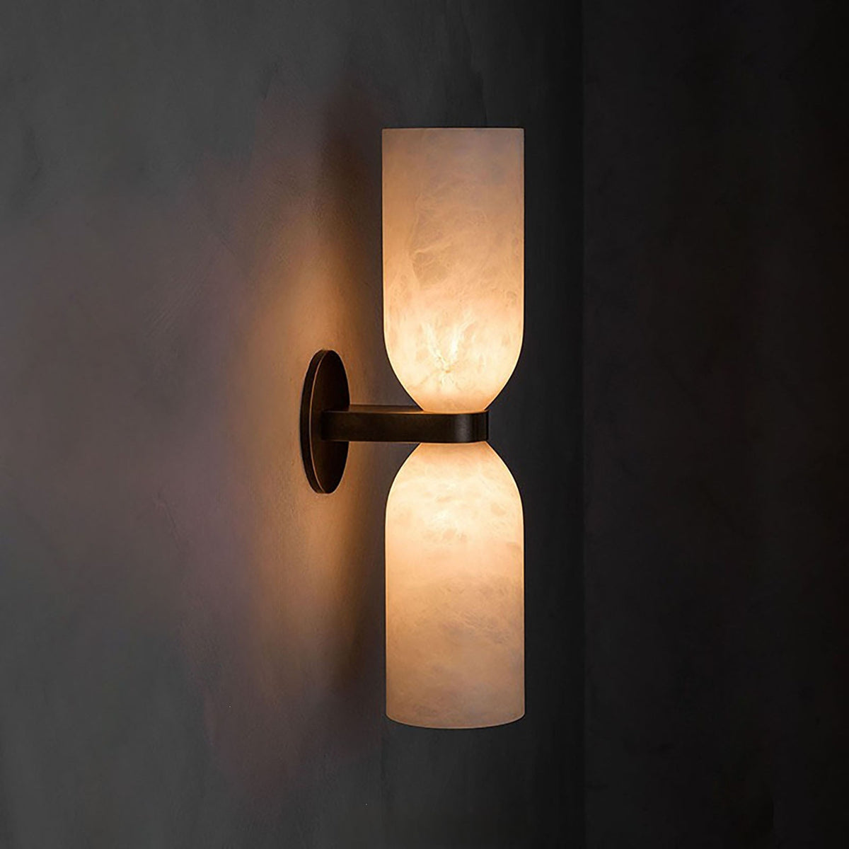 Moderne Alabaster Wandleuchte