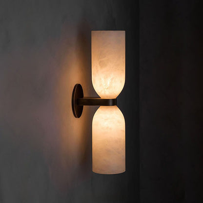 Moderne Alabaster Wandleuchte