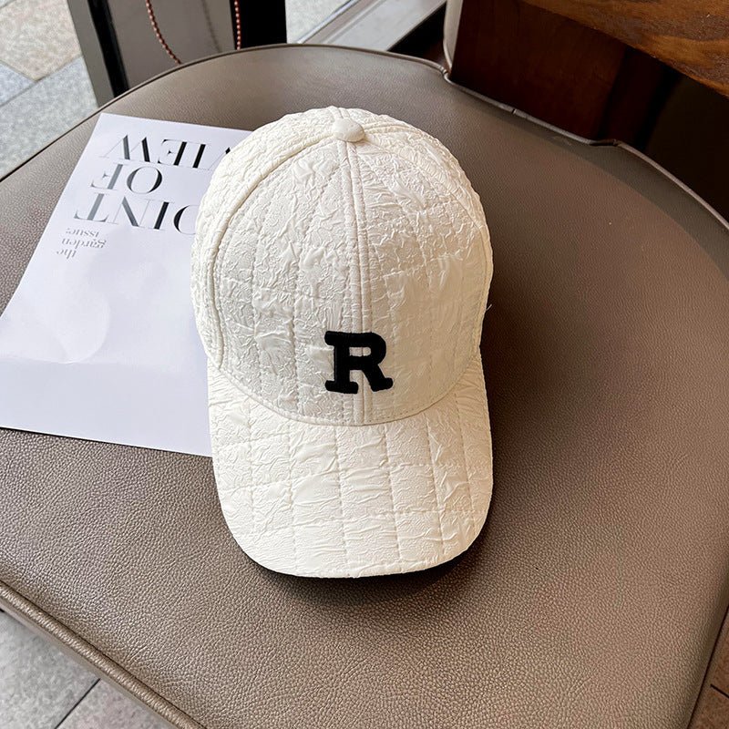 Damen Contemporary Texturiertes Design Baseball Cap Brehn