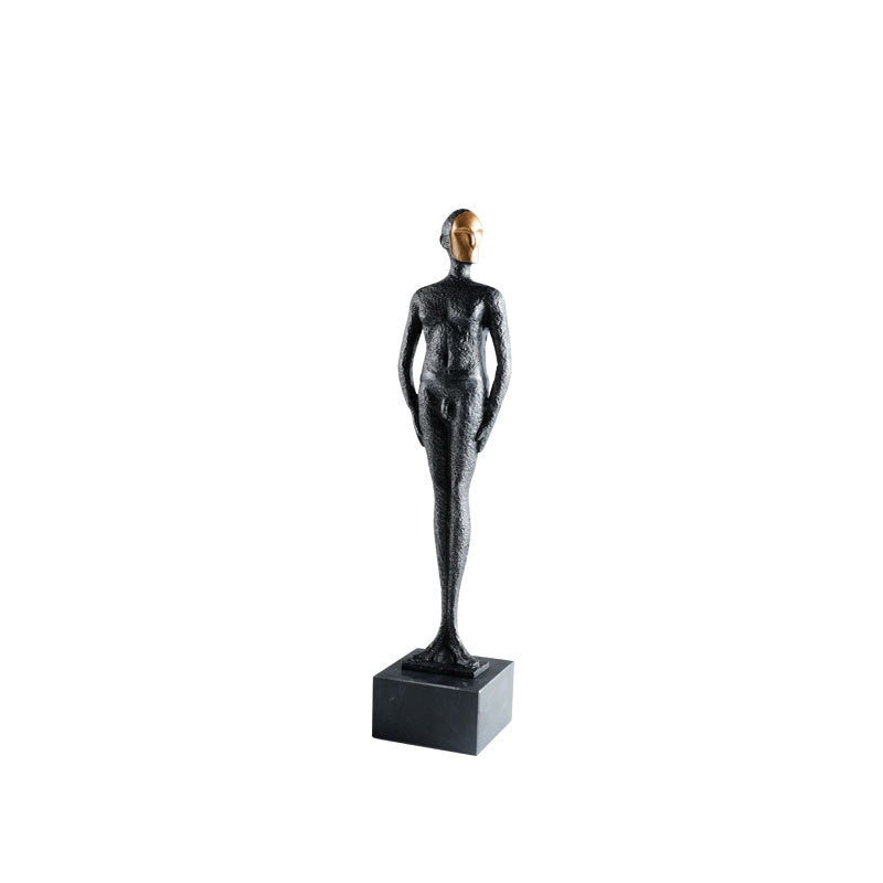 Moderne abstrakte Metallpflanze Skulptur