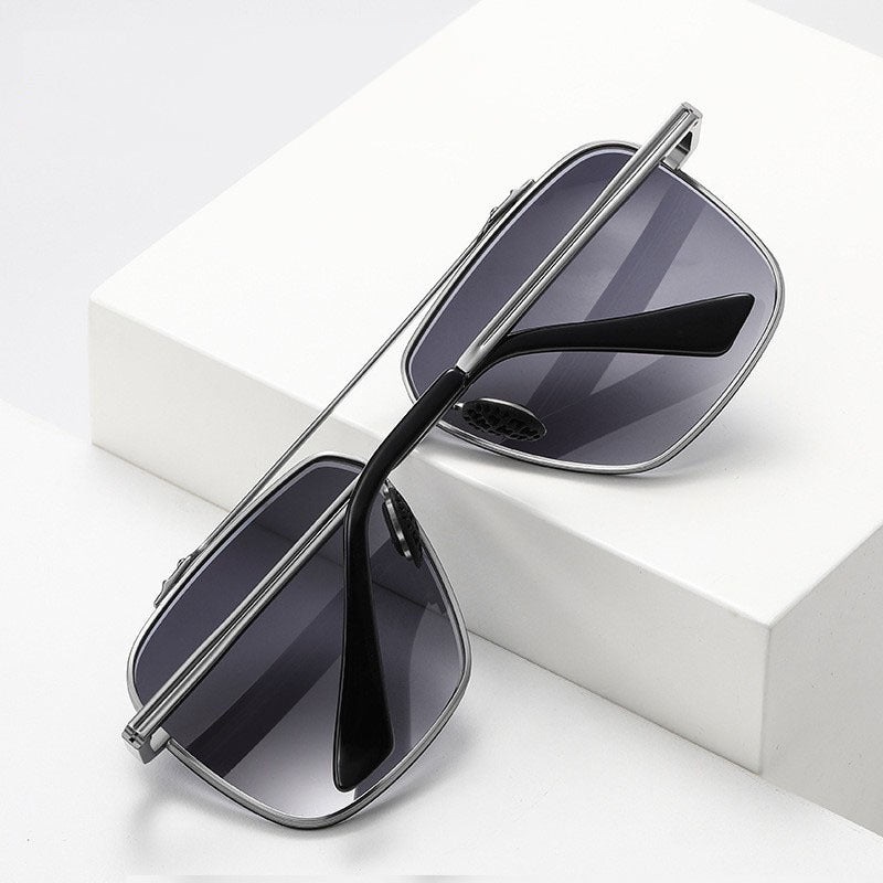 Damen Modische Sonnenbrille mit hochwertigem Metallrahmen und polarisierenden Gläsern Brehn