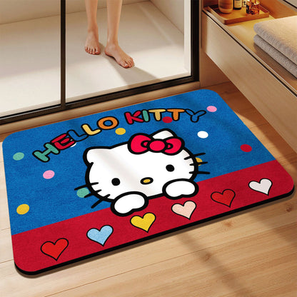 Cartoon-Thema Plush-Badmatte