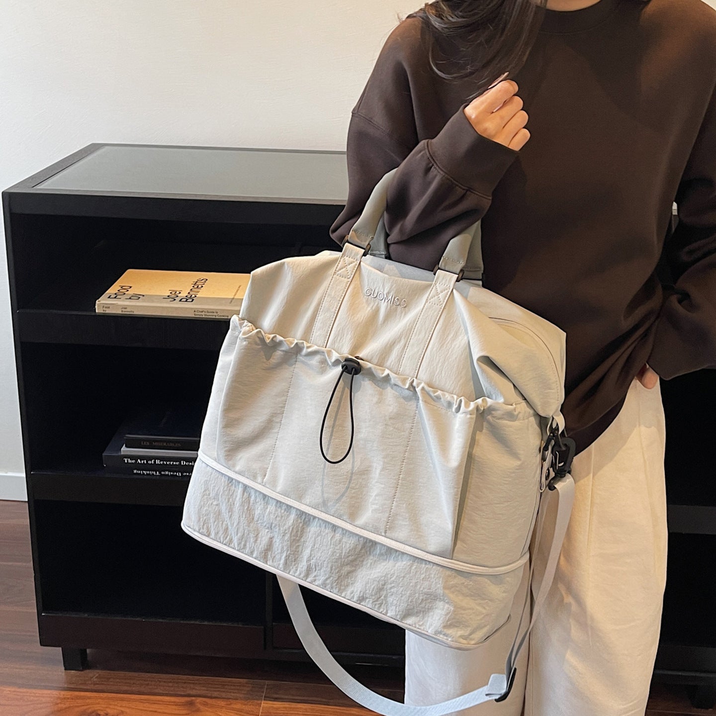 Vielseitige Multi-Compartment Reise Wochenendtasche Duffle Brehn