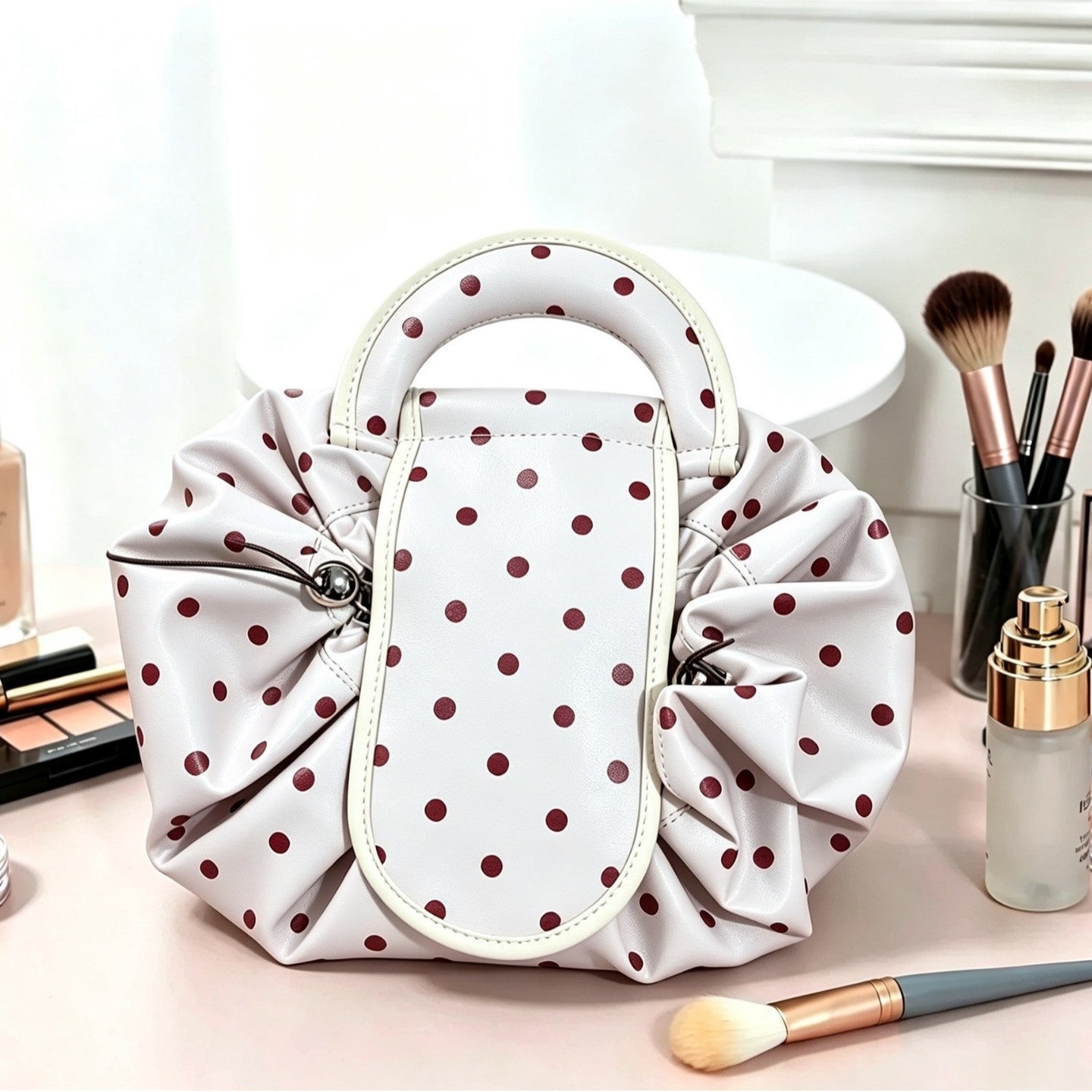 Modische gepunktete Handtasche Brehn