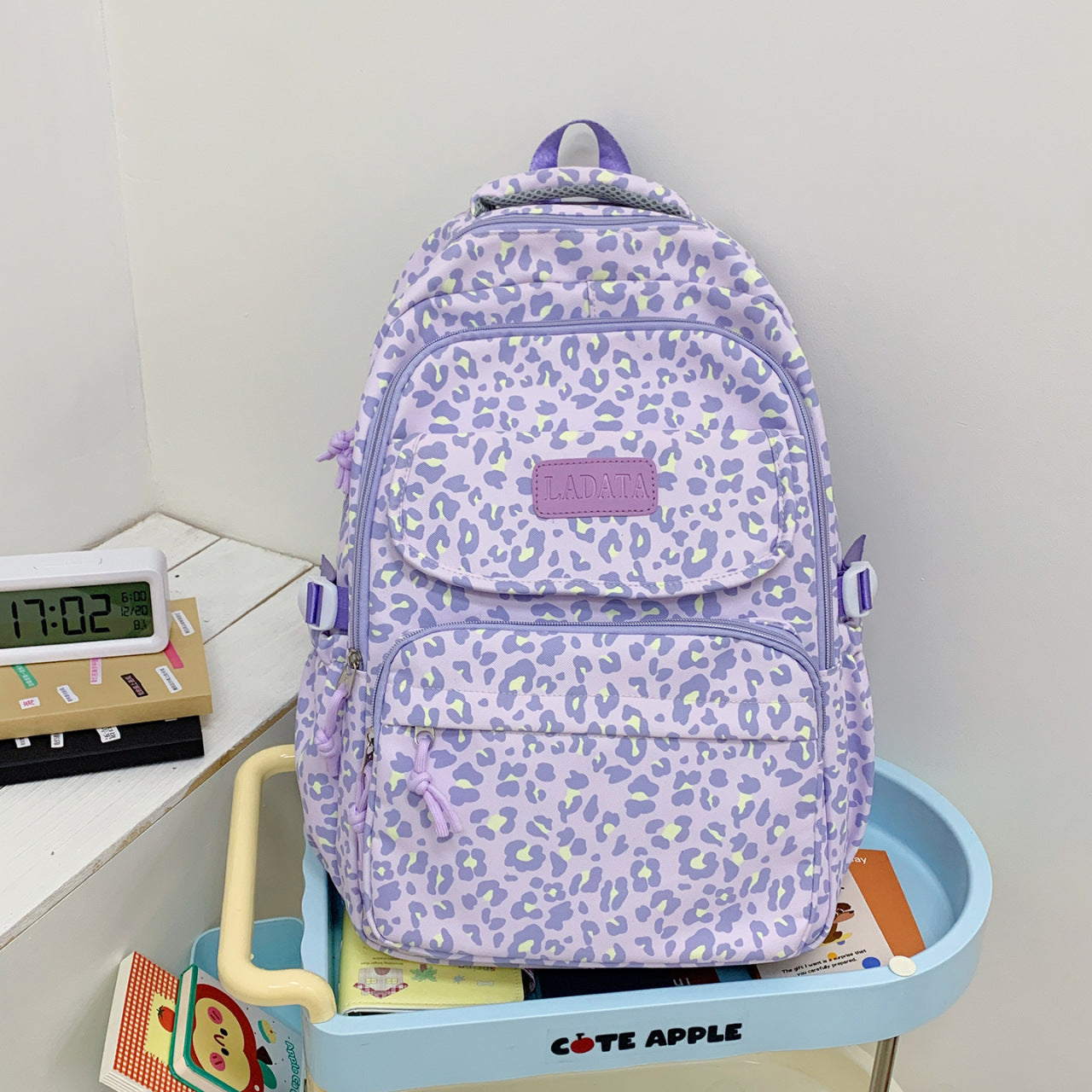 Stylische gemusterte Rucksack