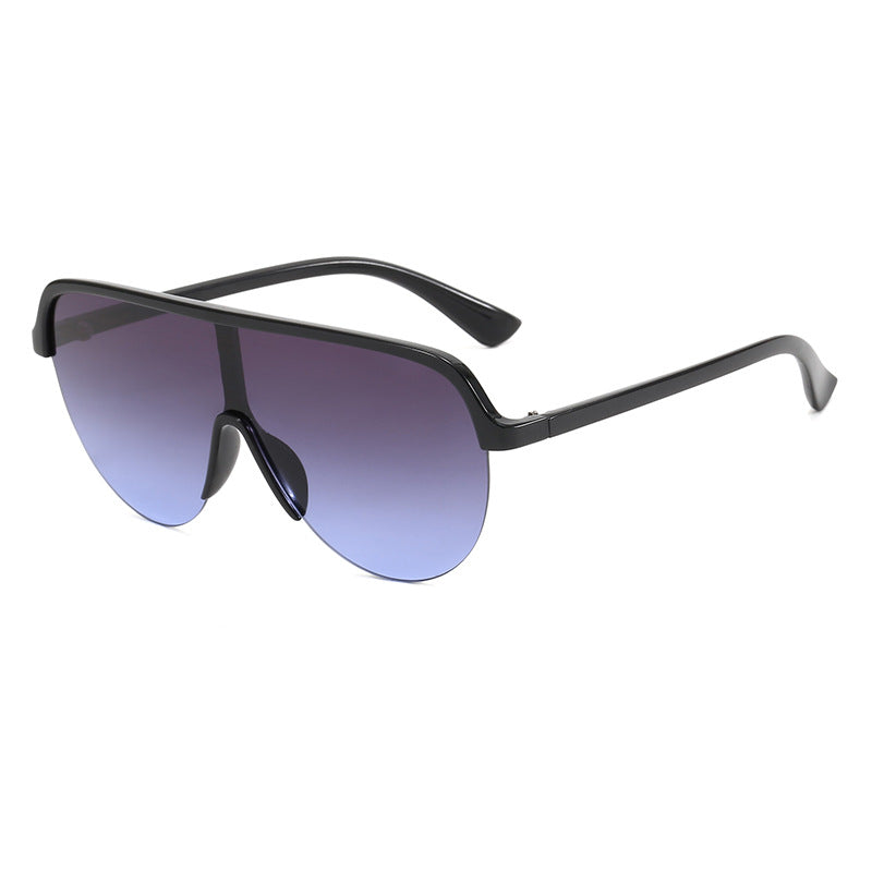 Damen oversized Visier Sonnenbrille Brehn