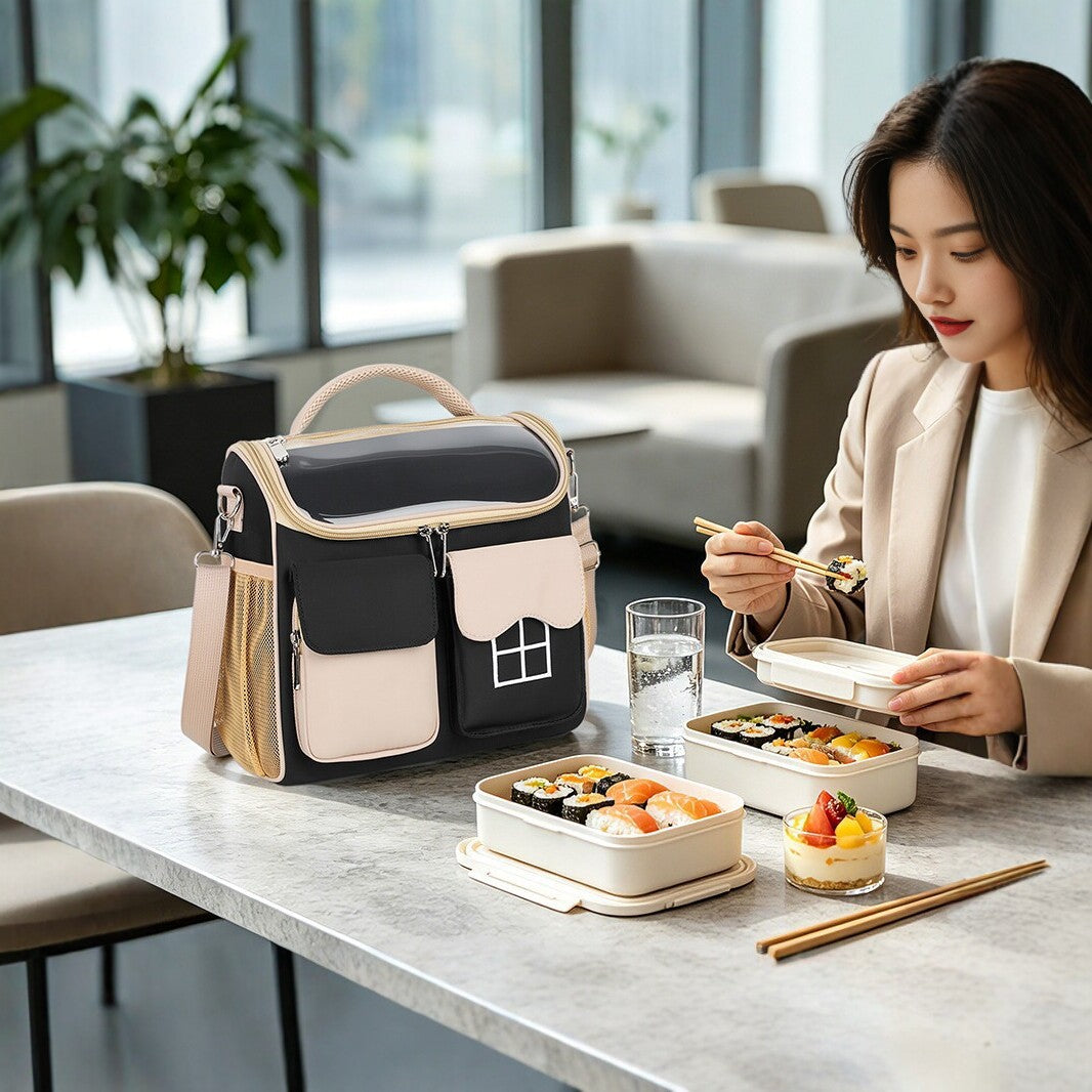Multi-Taschen-isolierte Lunch-Kühltasche Brehn
