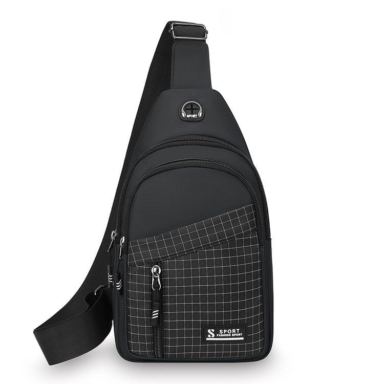 Kompakte Multi-Taschen Sport-Sling-Tasche