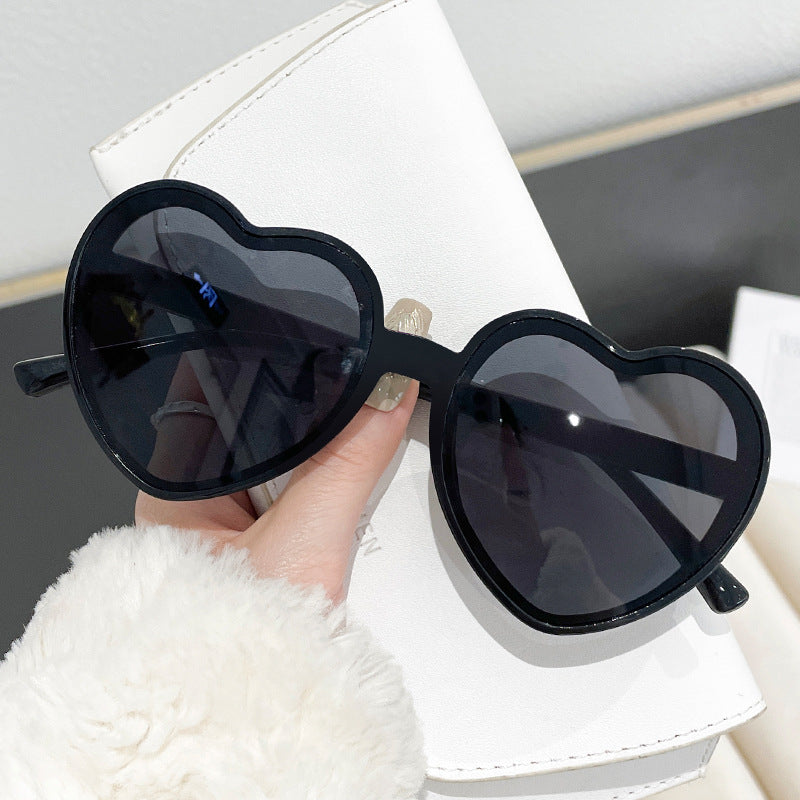 Damen verspielte Herzform Sonnenbrille Brehn