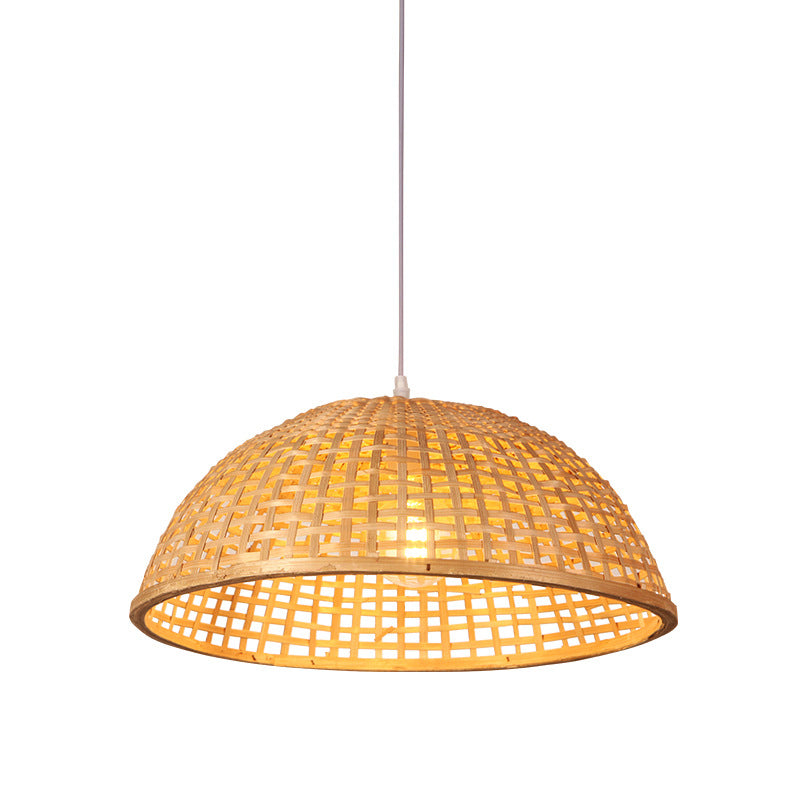 Woven Bamboo Deckenlampe