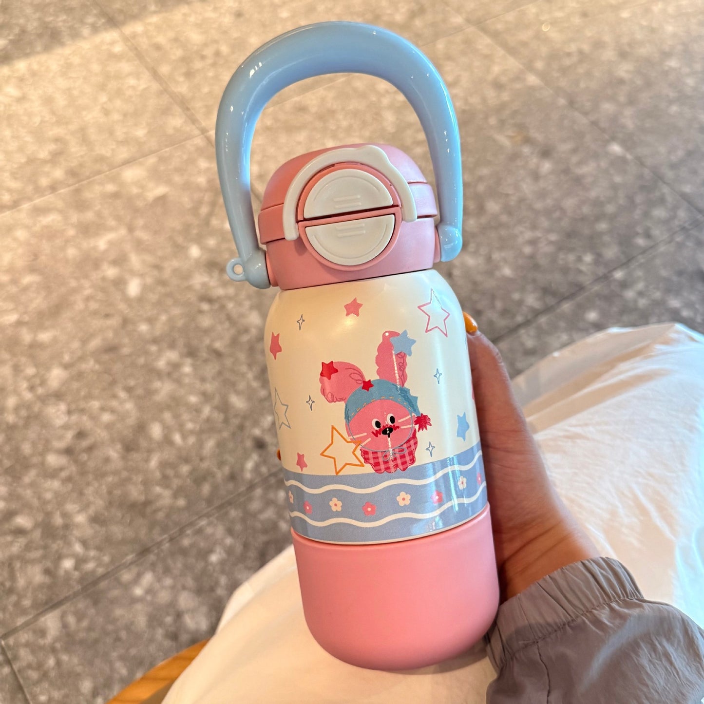 Damen Trinkflasche mit interaktivem Tierdesign Brehn