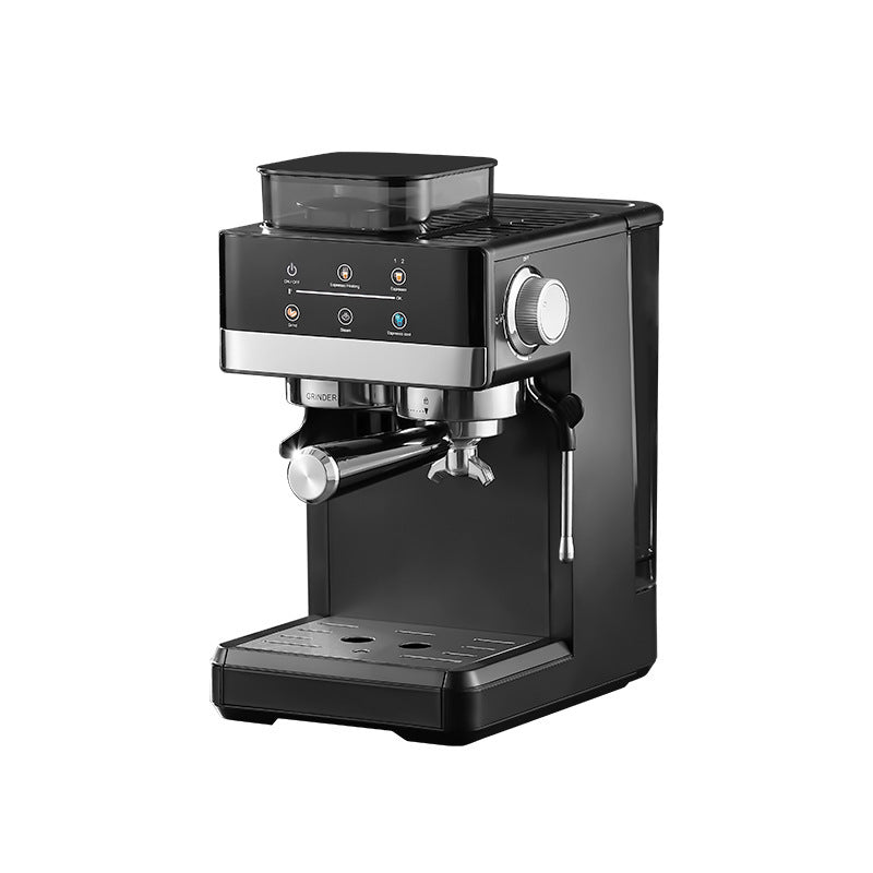 Espressomaschine mit Integriertem Mahlwerk und Dampfdüsen Brehn