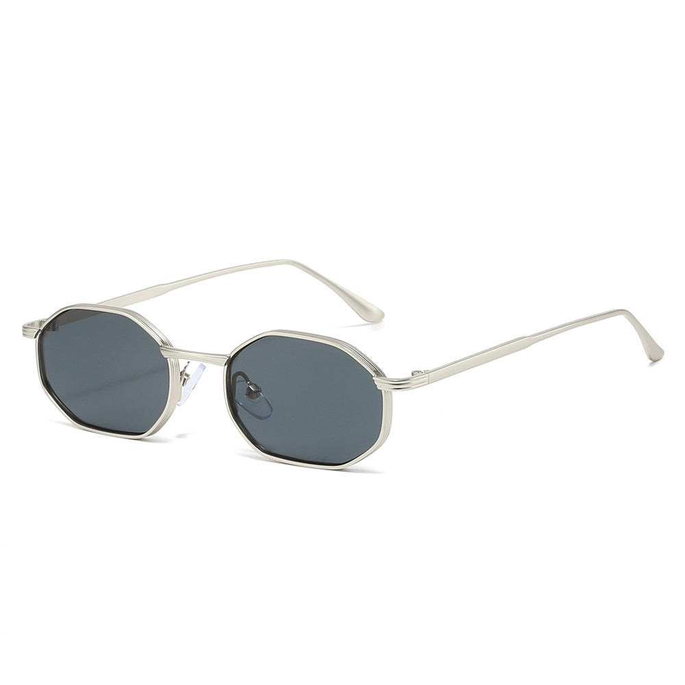 Retro Geometrische Sonnenbrille Brehn