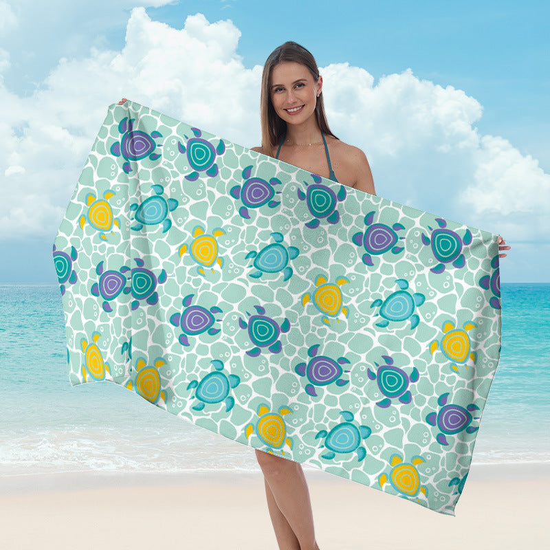 Strandtuch mit maritimem Sternen-Design Brehn