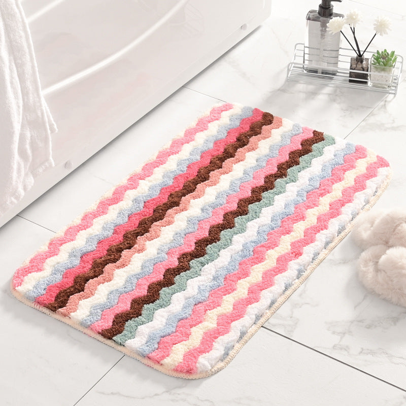 Fransen Chevron Badmatte Brehn