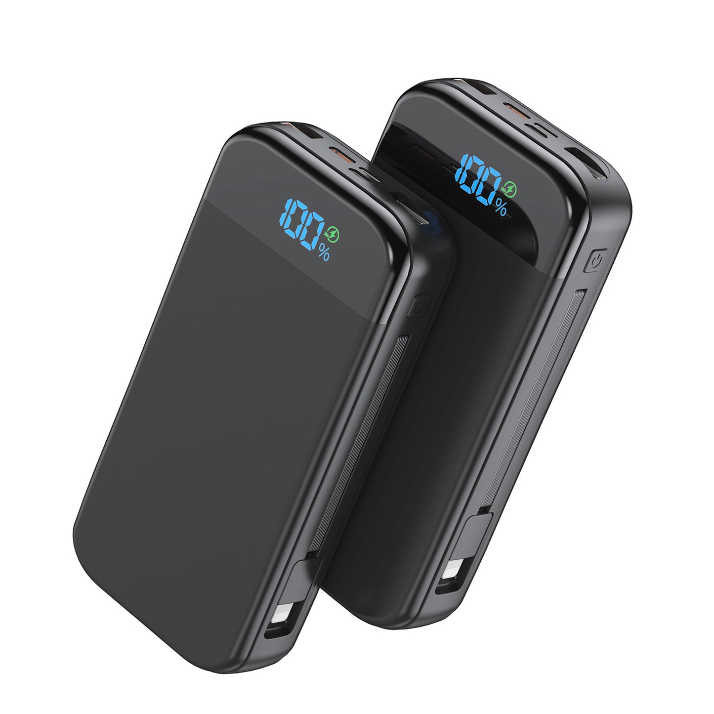 Hochleistungs Powerbank mit LED-Display und Schnelllade Technologie Brehn