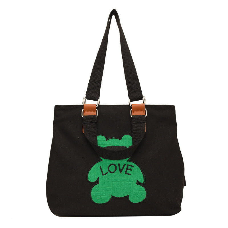 Verspielte Cartoon-Tote-Bag Brehn