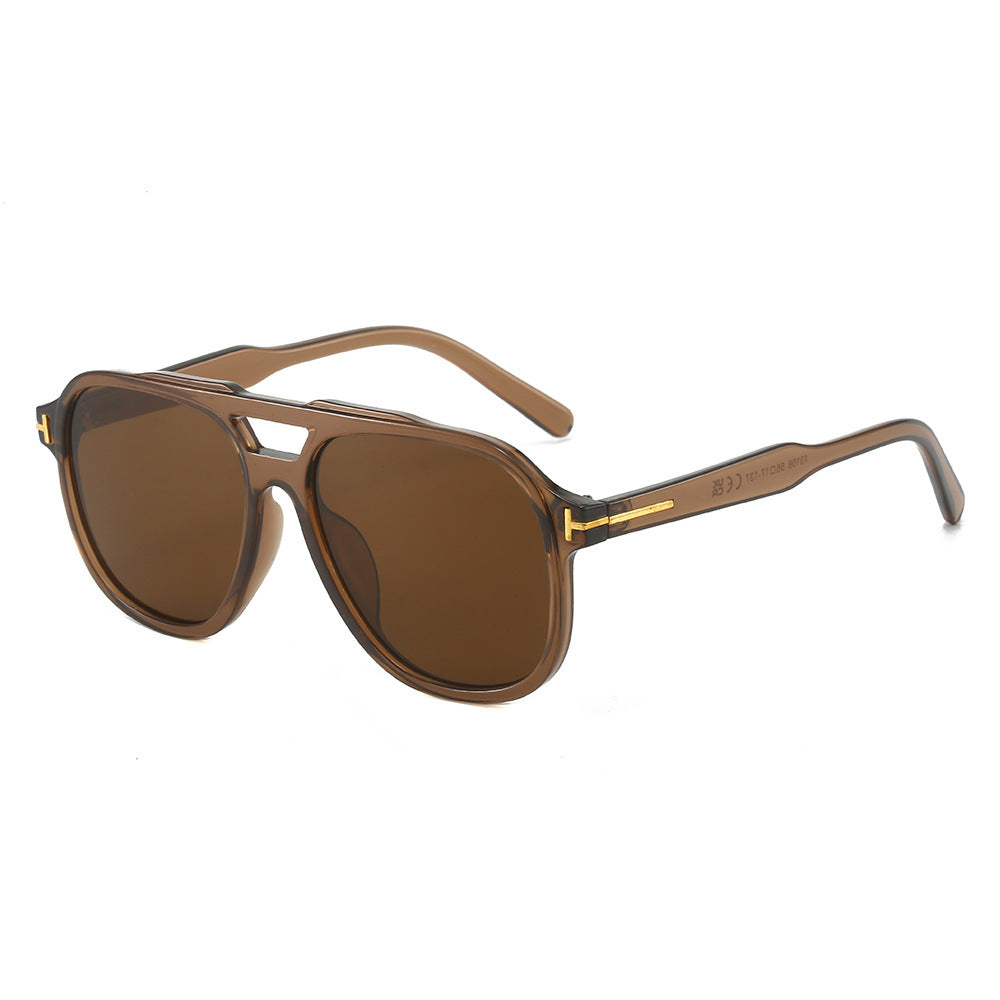 Retro-inspirierte Übergroße Sonnenbrille Brehn