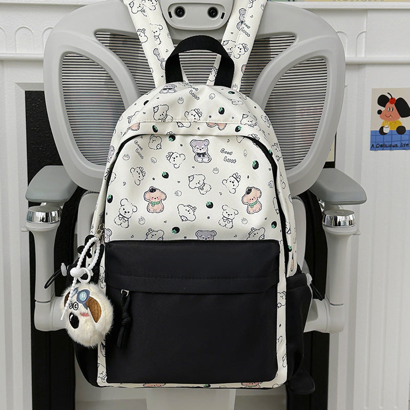 Niedlicher Cartoon-Druck-Rucksack