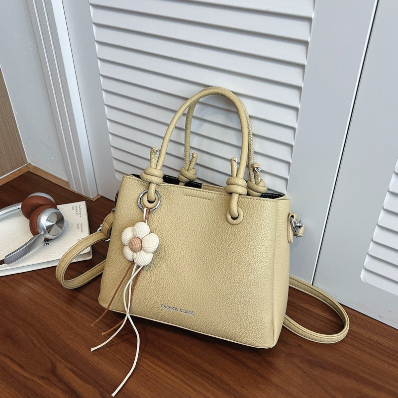 Texturiertes Mini-Handtasche