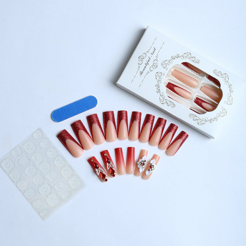Glamouröse Acryl-Nägel Brehn