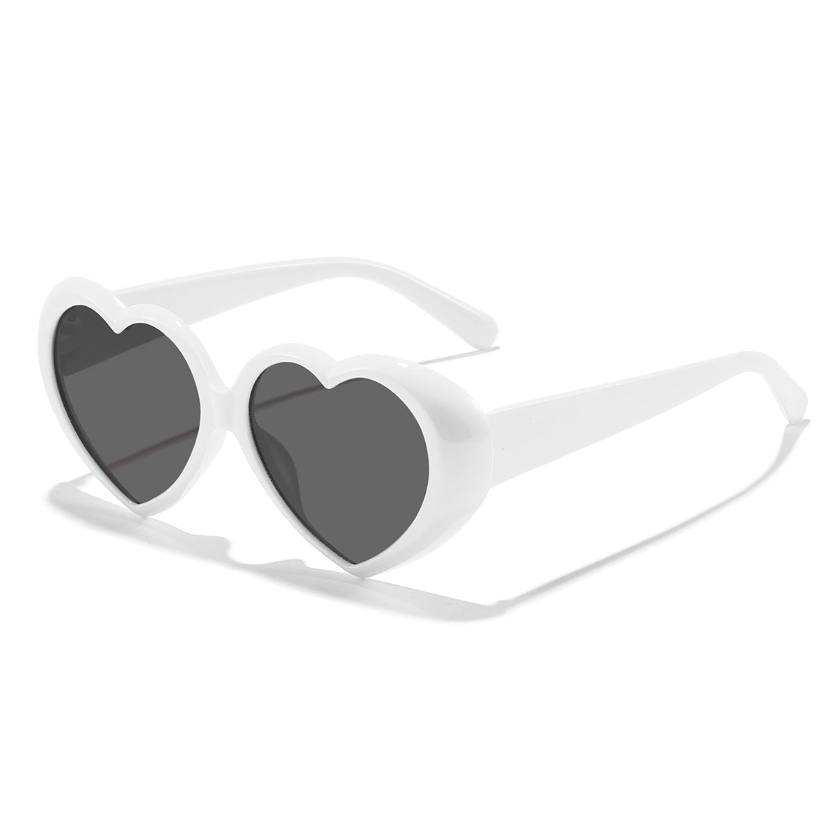 Damen Herzförmige Sonnenbrille mit UV-Schutz und stylischem Rahmen Brehn