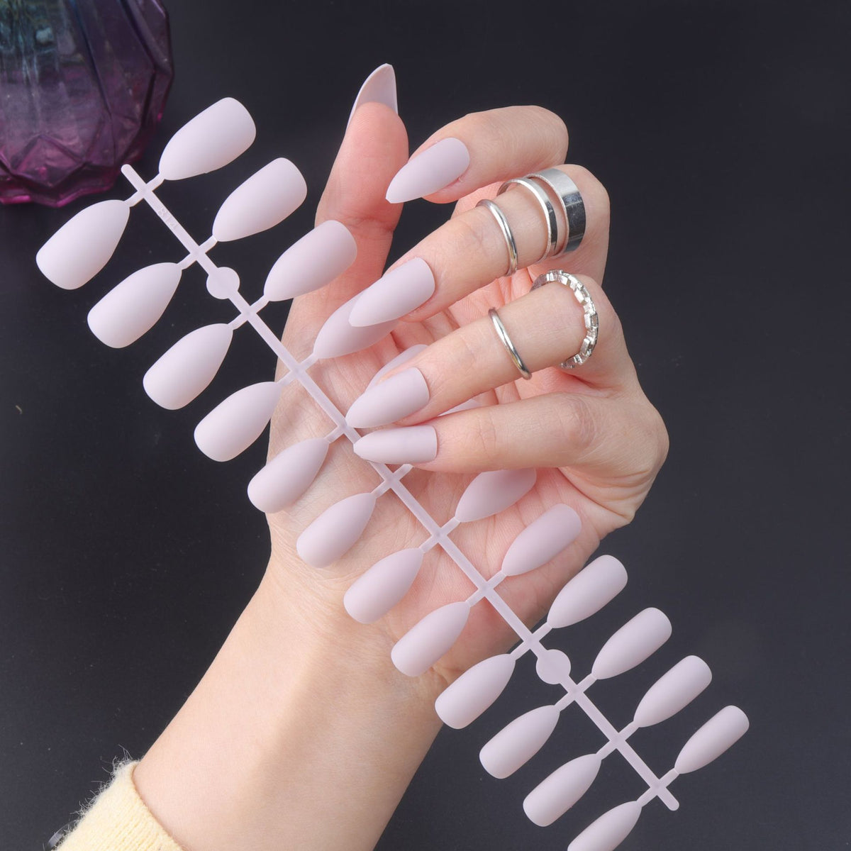 Stiletto Press-On Nail Set Brehn