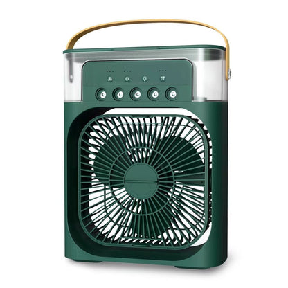 Unisex nan tragbarer Luftkühler und Ventilator mit Wassertank und Nebelfunktion sowie Ledertragegriff Brehn
