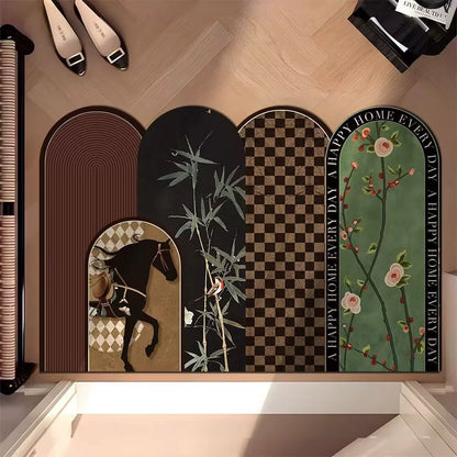 Stylische Bereichsmatte