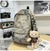 Lässiger gemusterter Schulrucksack