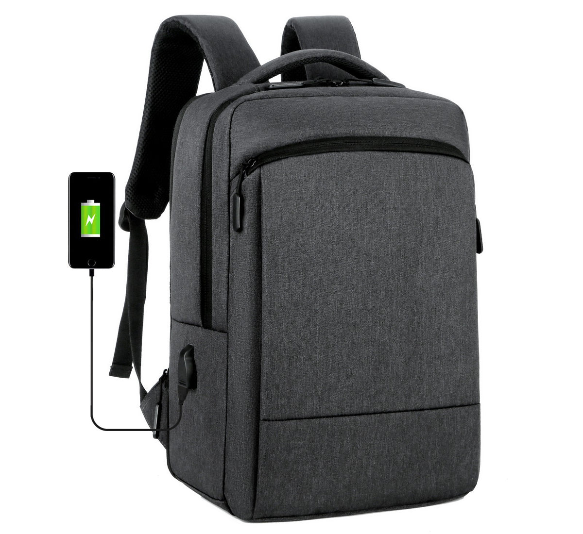 Vielseitiger USB-Lade-Rucksack Brehn