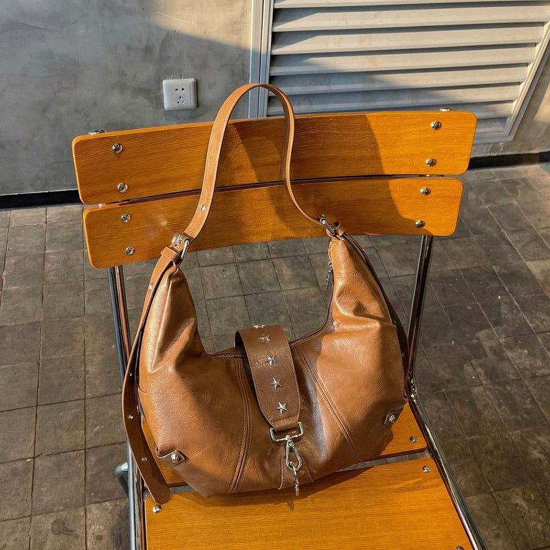 WoChic Leder Hobo Tasche Brehn