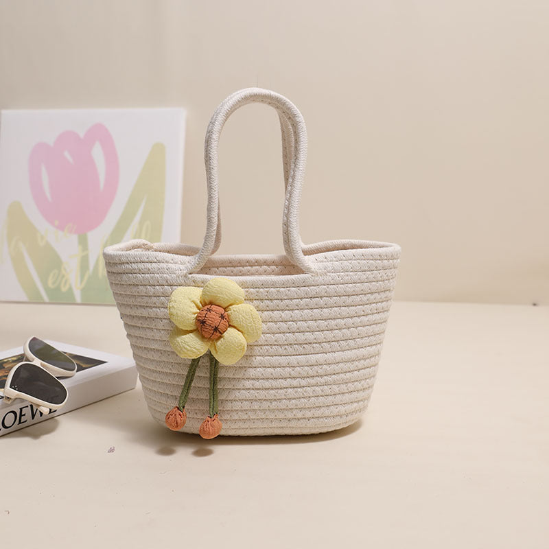 Damen Handgefertigte Kosmetiktasche mit floralem Design Brehn