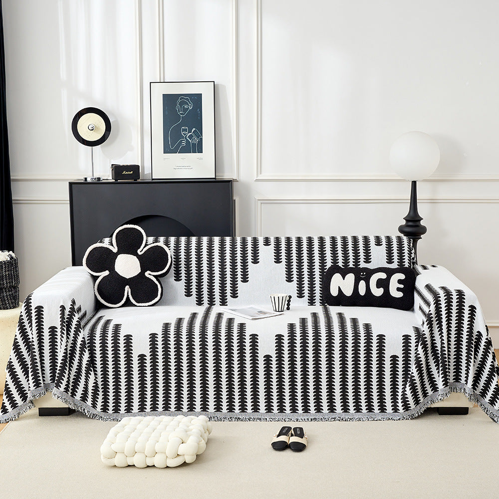 Dekorative gewebte Sofa-Wurfdecke