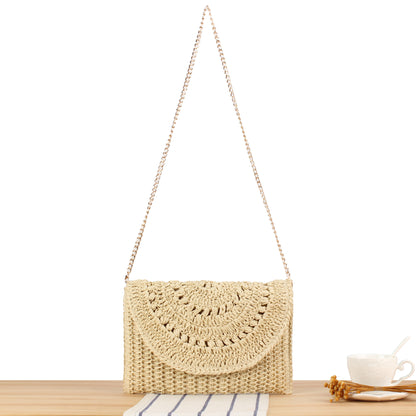 Handtasche mit Kunstvollem Makramee-Design Brehn