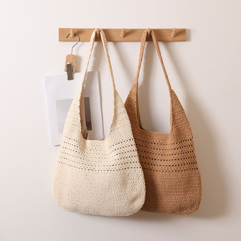 Damen Handgefertigte Stricktasche mit lässigem Design Brehn