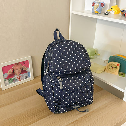 Stylischer Polka-Dots-Rucksack Brehn