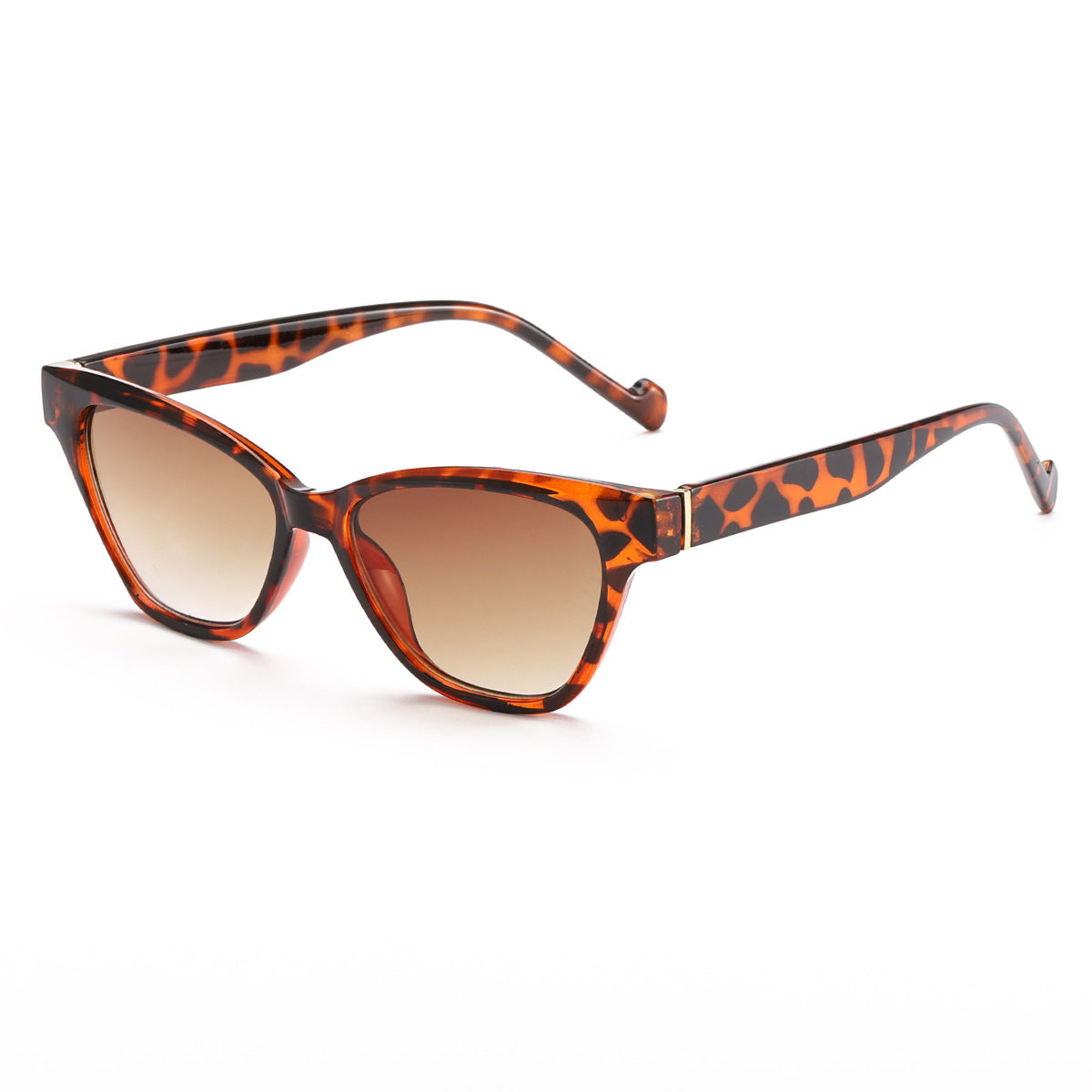 Damen Cat-Eye Sonnenbrille mit modernem Leopardenmuster Brehn